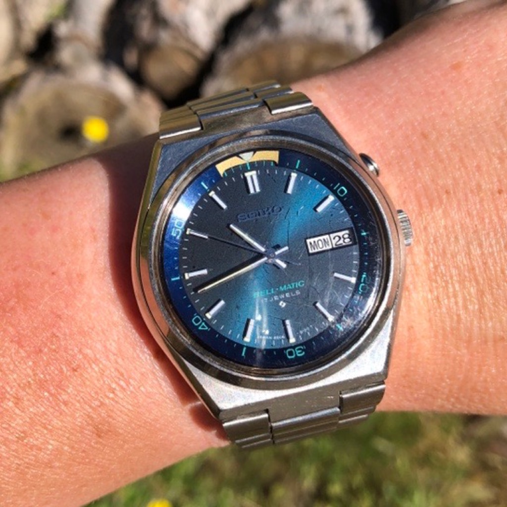Vintage Review: Seiko Bell-Matic Alarm Watch - Love 'N Watches