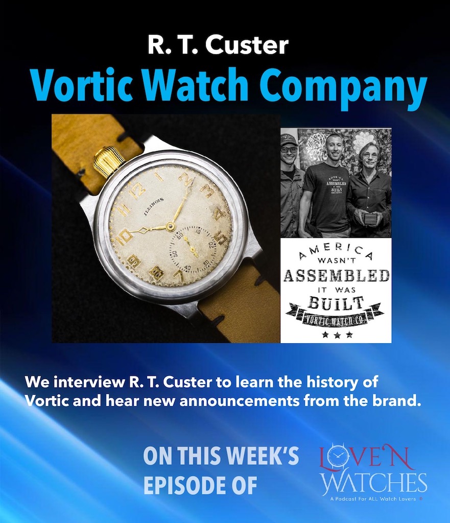 Podcast – R.T. Custer of Vortic Watches